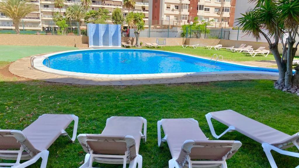 Vistas Al Mar Jardines Canarios Los Cristianos Лос-Крістіанос Екстер'єр фото